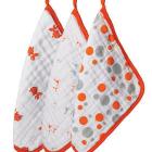 Image of aden + anais® - Washcloth Set - Set of 3 - Multiple Colors Available